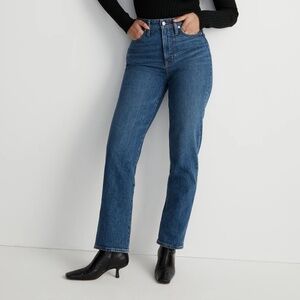 Madewell Curvy Perfect Vintage Straight Jean | 26 petite